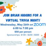 Join Brian Higgins for a Spring Celebration! @ Zoom