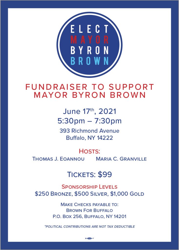 Fundraiser to Support Mayor Byron Brown