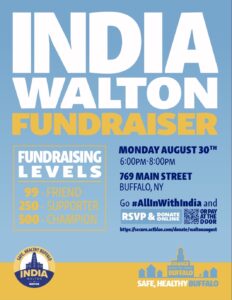 Fundraiser in support of India Walton