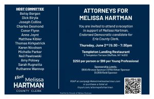 Attorneys For Melissa Hartman @ Templeton Landing Restaurant