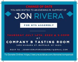 RESCHEDULED: Assemblymember Rivera's Campaign Kickoff! @ Company B Tasting Room and Market