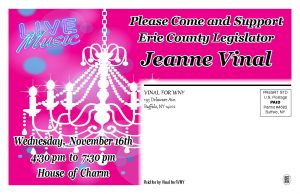 Now We Can Have the Nice Things Fundraiser Supporting Legislator Jeanne Vinal @ House of Charm