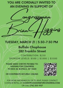 Fundraiser for Brian Higgins @ Chop House