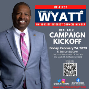 Campaign Kickoff for Rasheed N.C. Wyatt @ The Steer Restruant and Saloon