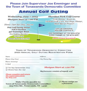 Tonawanda Democratic Committee Annual Golf Outing @ Sheridan Park Golf Course