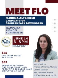 Florina Altshiler for Orchard Park Town Board Campaign Kickoff! @ Fattey Beer Co. Orchard Park