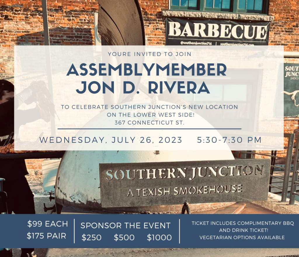 Join Assembly Member Jon Rivera at Southern Junction @ Southern Junction