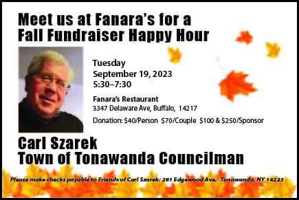 Meet Us at Fanara's for a Fall Fundraiser! @ Fanara's Restaurant