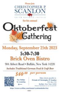 Christopher Scanlon's annual Oktoberfest Gathering! @ Brick Oven Bistro