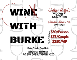 Wine with Burke @ Chateau Buffalo