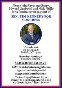 Tim Kennedy for Congress Fundraiser @ Osteria 166