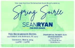 Senator Sean Ryan's Spring Soiree @ The Richardson Hotel