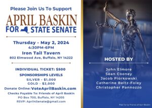 Trial Lawyers for April Baskin! @ Iron Tail Tavern