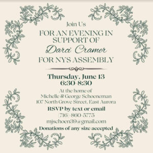 an Evening in Support of Darci Cramer for NYS Assembly