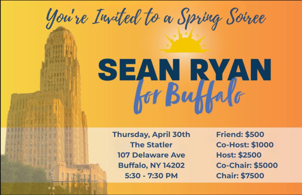 Sean Ryan's Spring Soiree - Erie County Democratic Committee